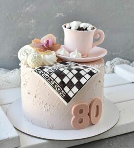 Торт на 80 лет бабушке №477483