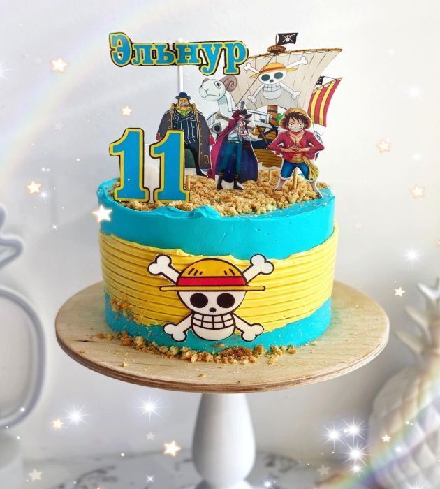 Торт One Piece на 11 лет №220006