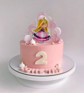 Торт на 2 года девочке №235459