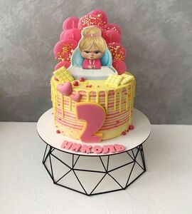 Торт на 2 года девочке №235469