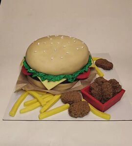 Торт чизбургер №186404
