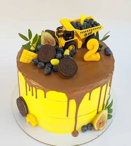 Торт Строительная техника №106004