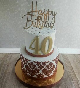 Торт на 40 лет женщине №475507