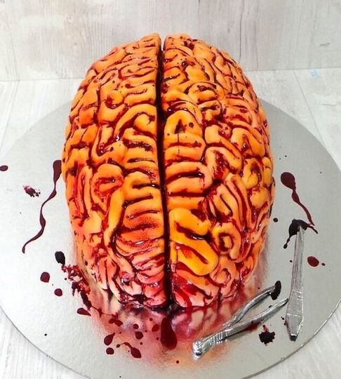 Торт в виде мозга №148105