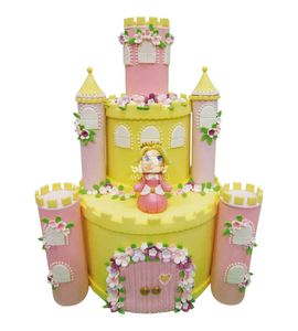 Торт Цветочный замок №5764