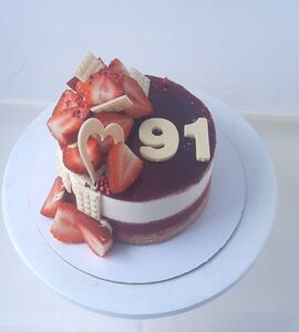 Торт на 91 год мужчине №119109