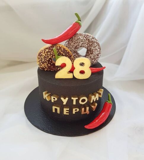 Торт на 28 лет мужчине №114115