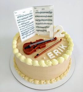 Торт скрипка №172108