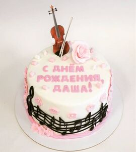 Торт скрипка №172115