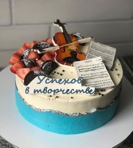 Торт скрипка №172145