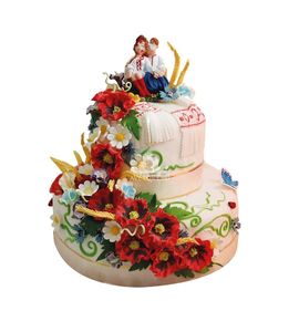 Свадебный торт Украинская любовь