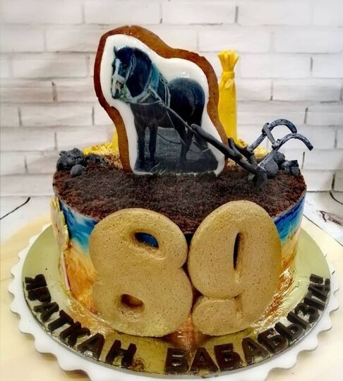 Торт земля на 89 лет женщине №112112