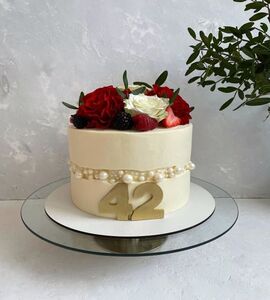 Торт на 42 года свадьбы №194804