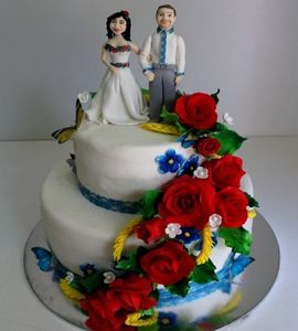 Свадебный торт белорусский №166559