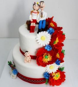 Свадебный торт белорусский №166564
