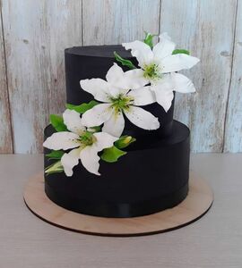 Торт черно-белый №510511