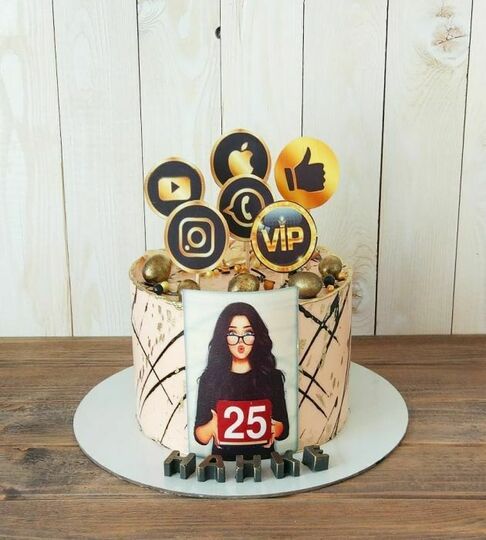 Торт на 25 лет девушке №474718
