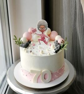 Торт на 74 года женщине №110915