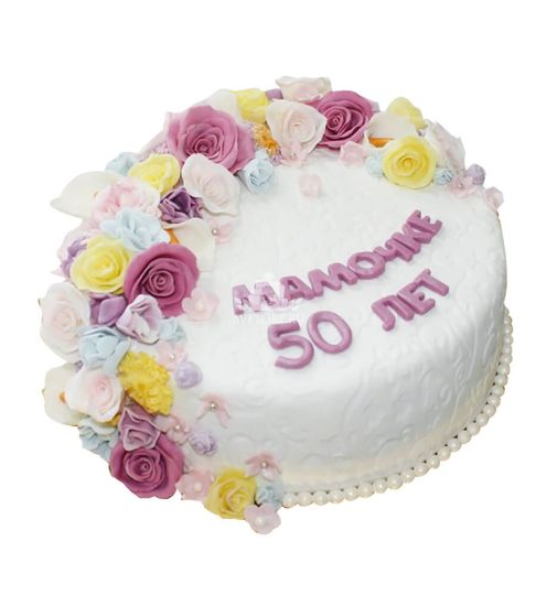 Торт на 50 лет маме