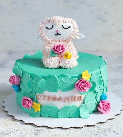 Торт с овечками №491803