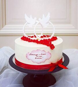 Торт на свадьбу Красного дерева №193314