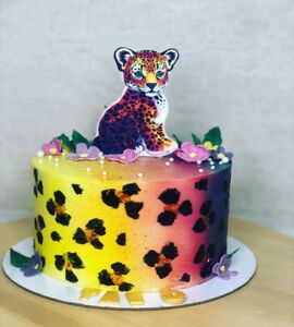 Торт леопард №139501