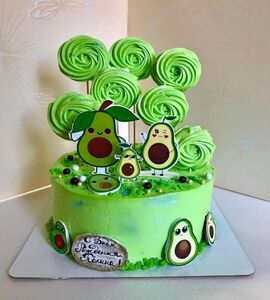 Торт Авокадо на день рождения №119908