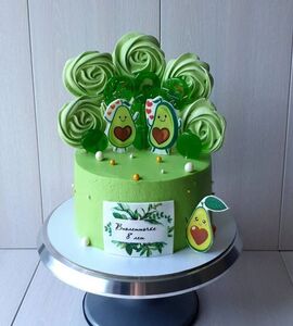Торт зеленый Авокадо №119968