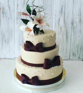 Торт с лилиями №505411