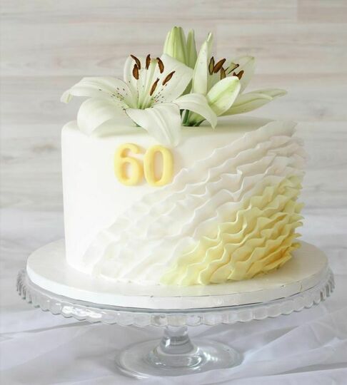 Торт с лилиями №505435