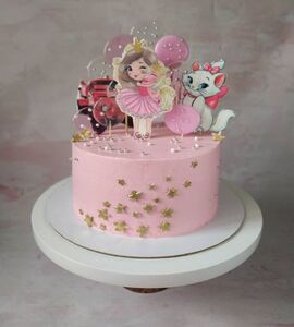 Торт на 4 года девочке принцесса №235781