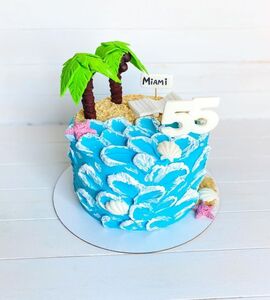 Торт с пальмами №167403