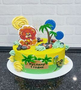 Торт с пальмами №167418