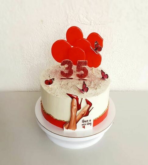 Дизайн торта на 21 год девушке
