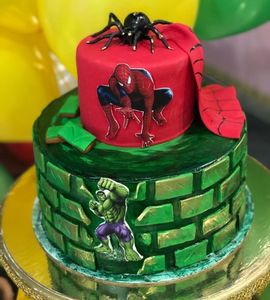 Торт Человек паук №282227