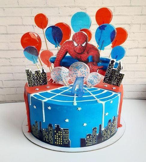 Торт Человек паук №282237