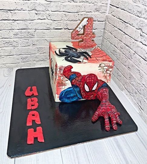 Торт Человек паук №282261