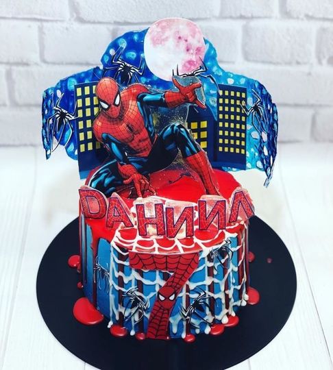 Торт Человек паук №282267