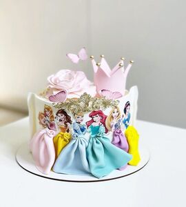 Торт девочке с цветами №134420