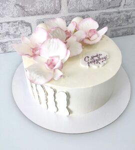 Торт девочке с цветами №134431