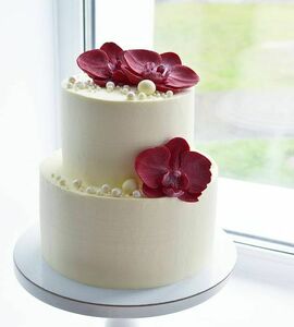 Торт с орхидеями №505715