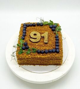 Торт на 91 год женщине №112205
