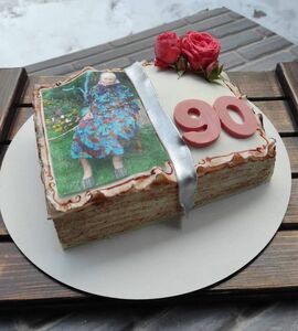 Торт на 91 год женщине №112208