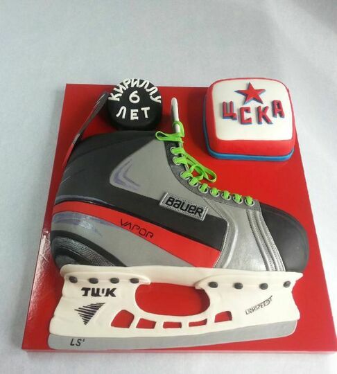 Торт хоккейные коньки №463825