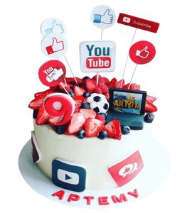 Торт на 9 лет мальчику №236306