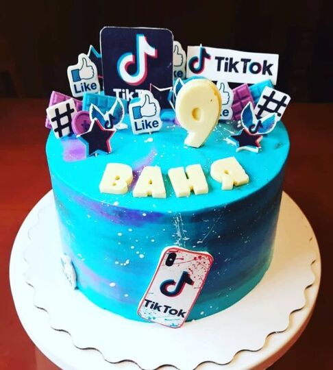 Торт на 9 лет мальчику №236406