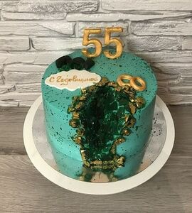 Торт на Изумрудную свадьбу №195741