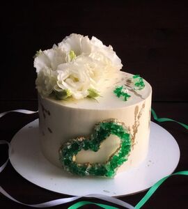 Торт на Изумрудную свадьбу №195742