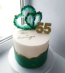 Торт на Изумрудную свадьбу №195744