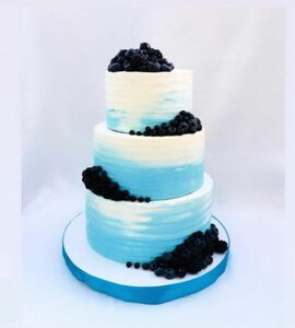 Торт голубой №508406